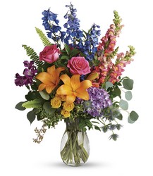 Colors Of The Rainbow Bouquet from Arjuna Florist in Brockport, NY